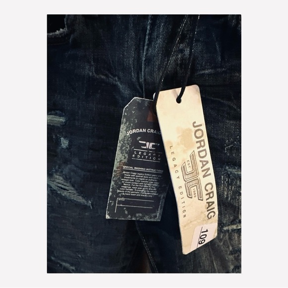 Jordan Craig Boys Legacy Edition Jeans Size 10 – Death Valley Distressed Wash - Picture 10 of 13